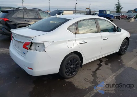 2014 Nissan Sentra Fe+ Sv из США, поврежденный, VIN 3N1AB7AP4EY249498